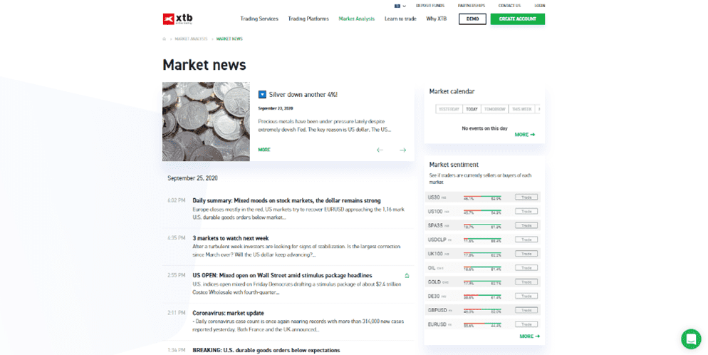 Noticias y Comentarios de XTB Noticias y Comentarios de XTB